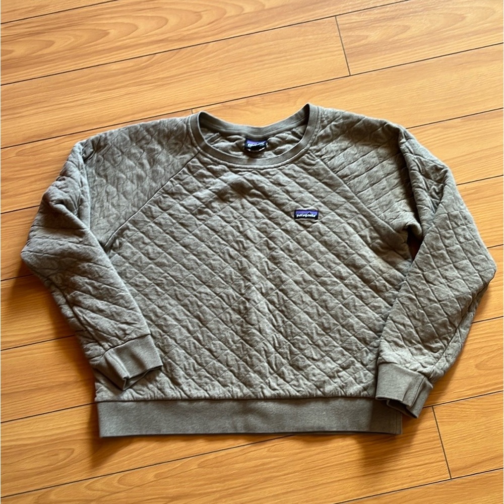Patagonia Organic Cotton Quilted Sweatshirt / XL